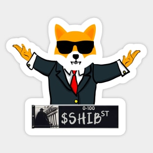 Shiba inu token coin Crypto coin Crytopcurrency Sticker